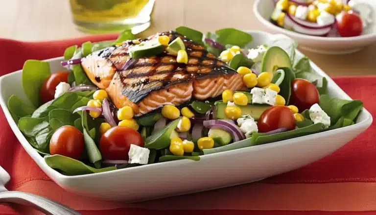 BBQ Salmon Salad