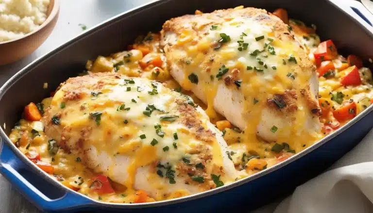 Baked Cheesy Chicken Breasts