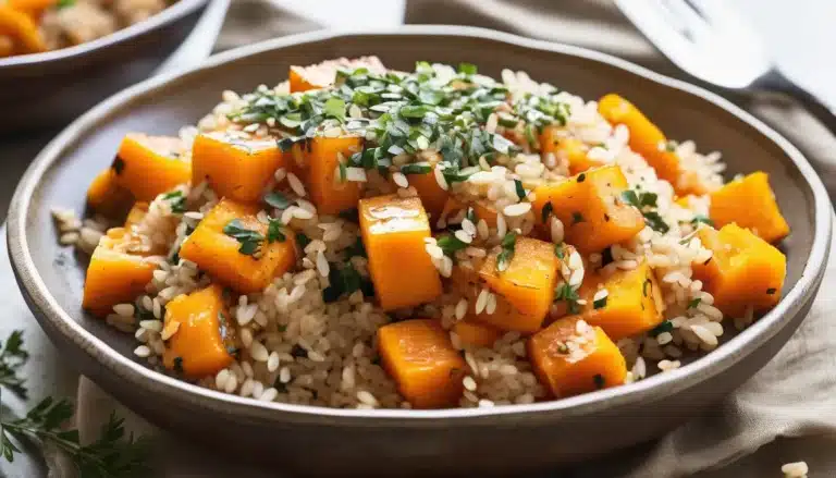 Butternut Squash Brown Rice