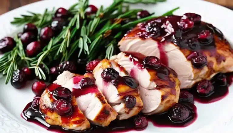 Cranberry Balsamic Chicken