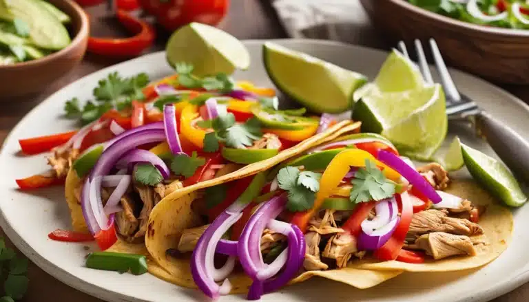 Crock Pot Chicken Fajitas