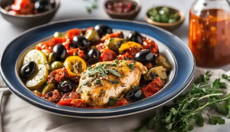 Crock Pot Mediterranean Chicken