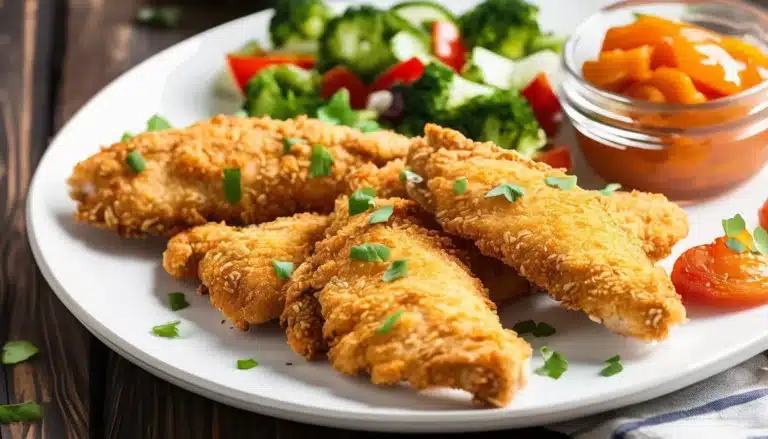 Crunchy Baked Chicken Tenders