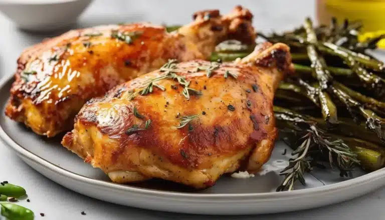 Dijon Air Fryer Chicken Thighs