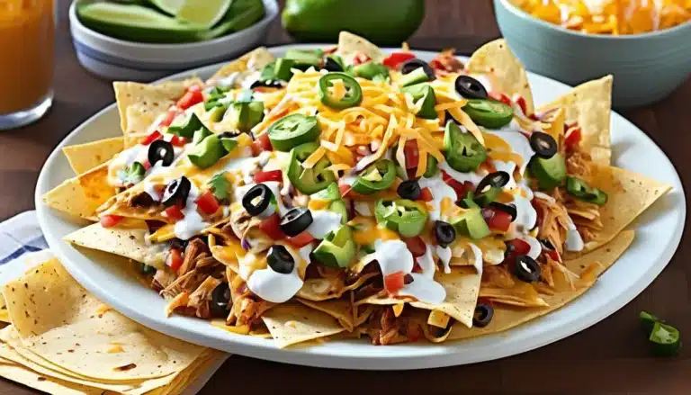 Loaded Chicken Nachos