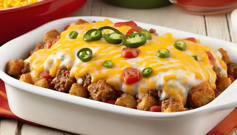 Mexican Tater Tot Casserole