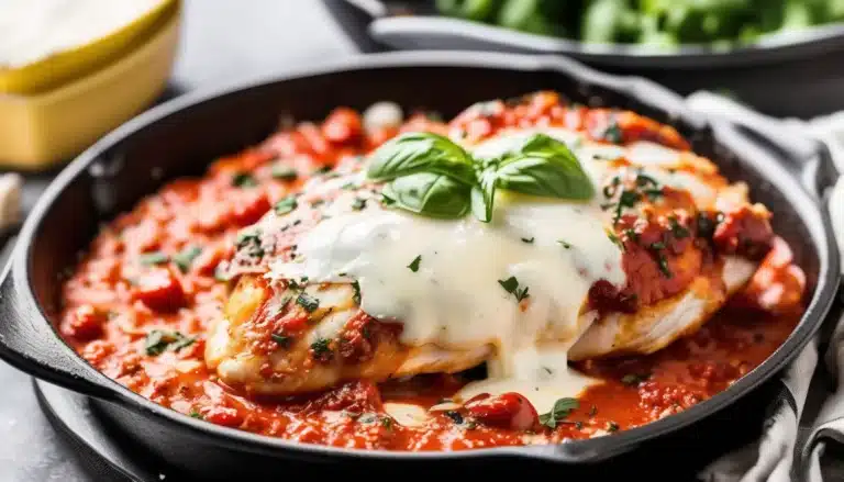 Mozzarella Baked Chicken