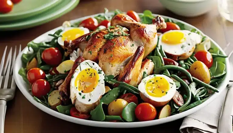 Roast Chicken Niçoise Salad