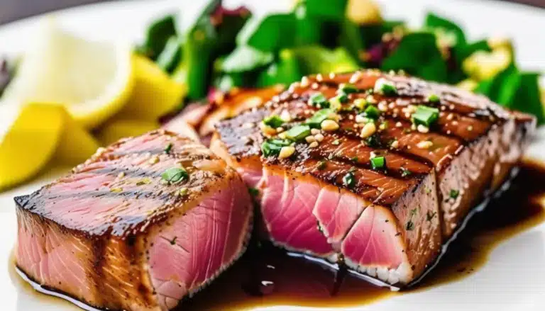 Savory Pan-Seared Tuna Steaks