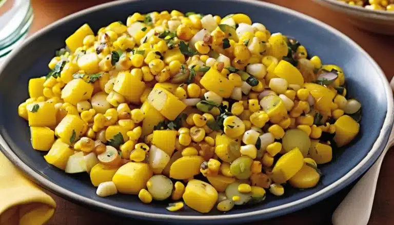 Yellow Squash And Corn Medley